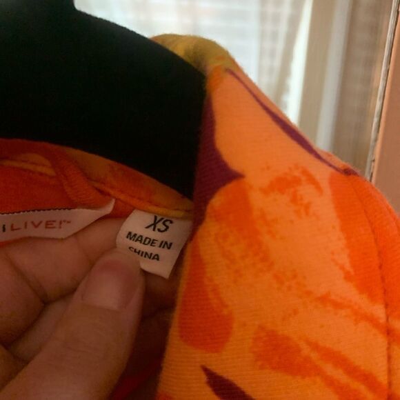 Isaac Mizrahi floral jacket size XS - Picture 3 of 7